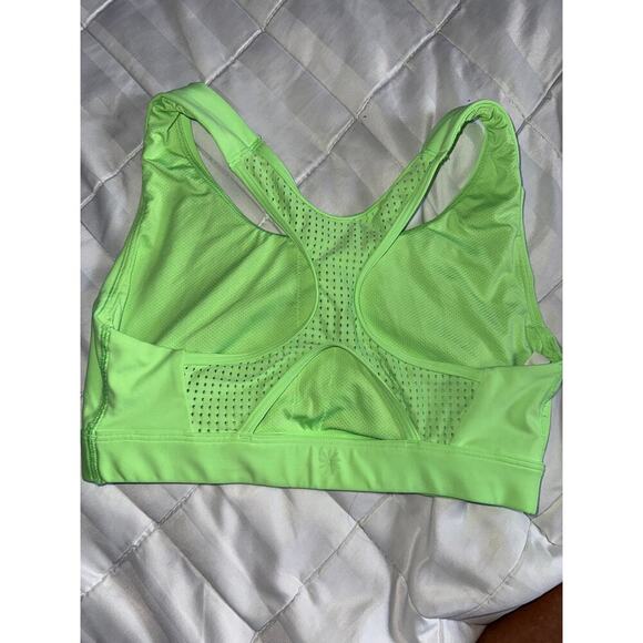 ATHLETA SPORTS BRA size Small S neon green - Picture 2 of 3